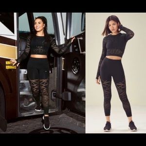 Fabletics x Demi Levato outfit